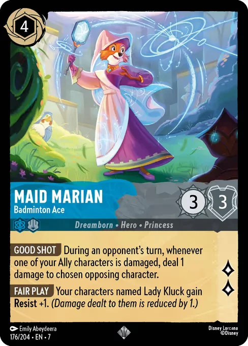 Maid Marian - Badminton Ace