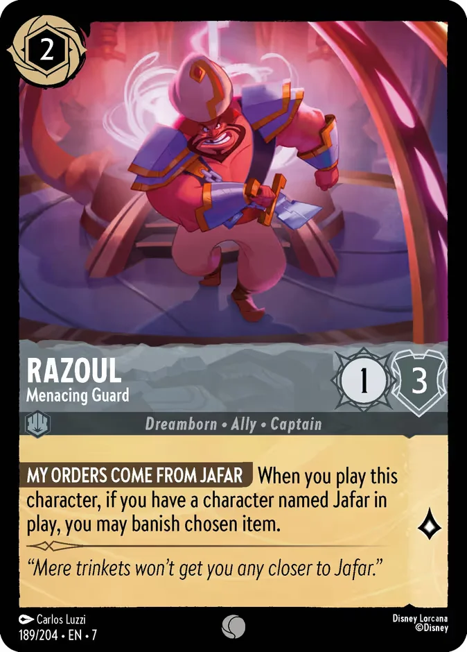 Razoul - Menacing Guard