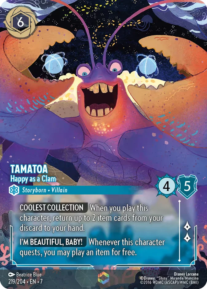 Tamatoa - Happy as a Clam