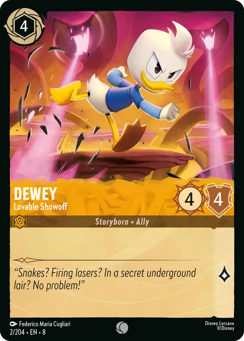 Dewey - Lovable Showoff