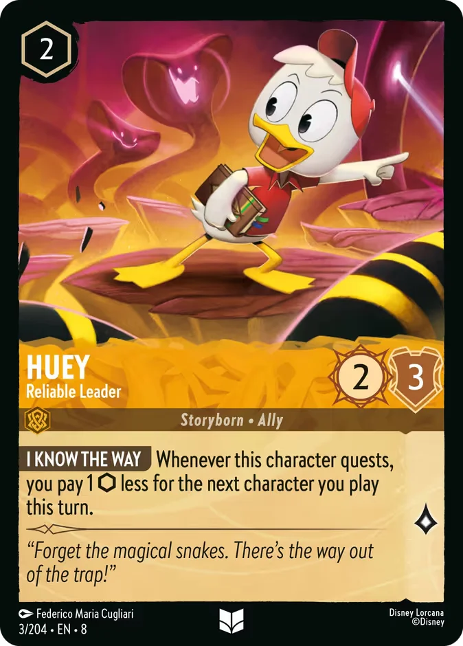 Huey - Reliable Leader