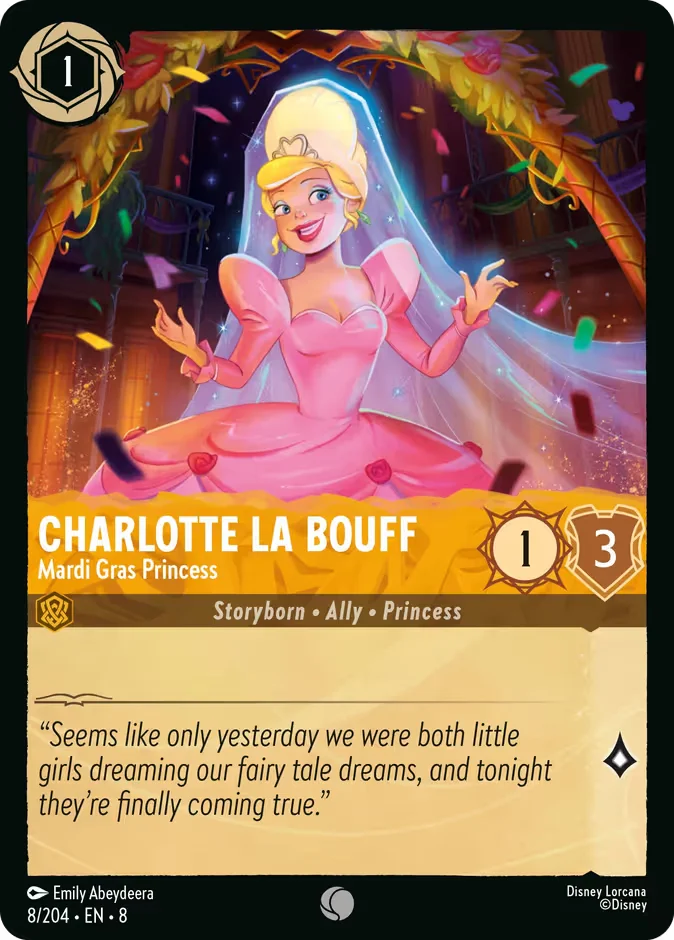 Charlotte La Bouff - Mardi Gras Princess