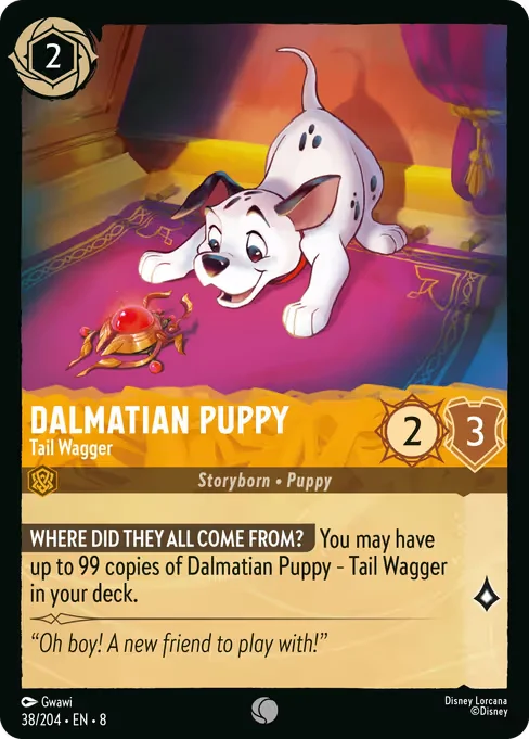 Dalmatian Puppy - Tail Wagger
