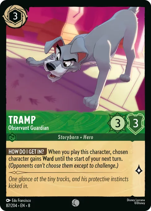 Tramp - Observant Guardian