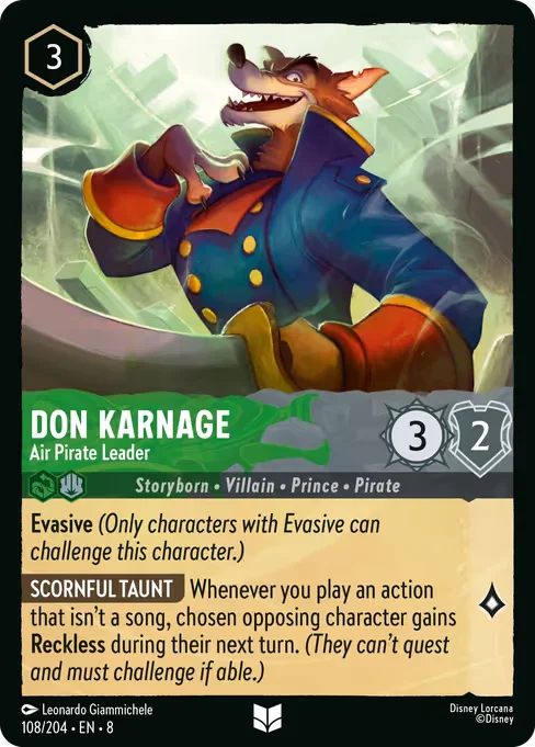 Don Karnage - Air Pirate Leader