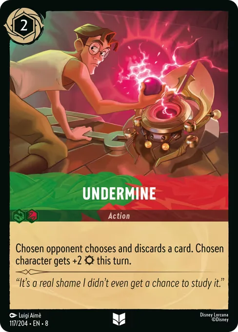 Undermine