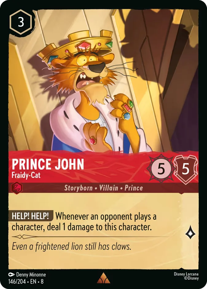 Prince John - Fraidy-Cat