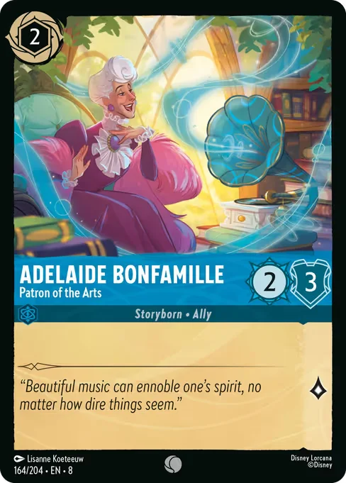 Adelaide Bonfamille - Patron of the Arts