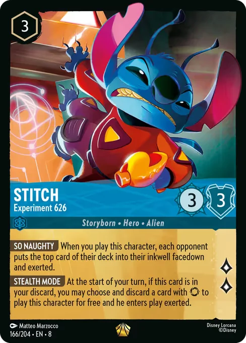 Stitch - Experiment 626
