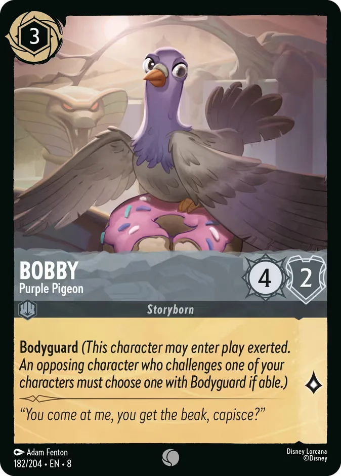 Bobby - Purple Pigeon