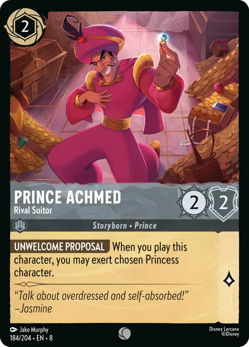 Prince Achmed - Rival Suitor