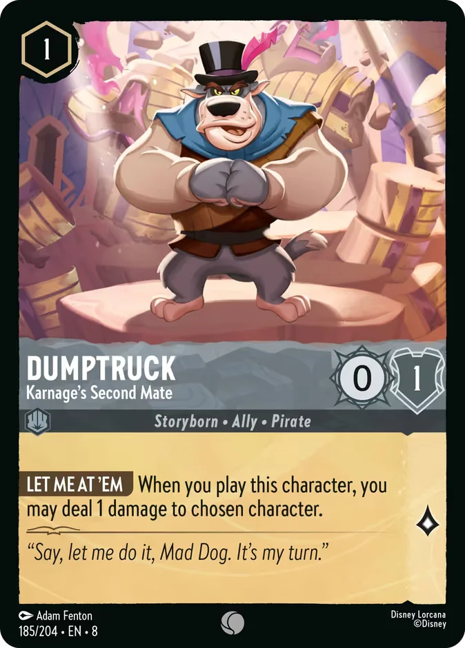 Dumptruck - Karnage's Second Mate
