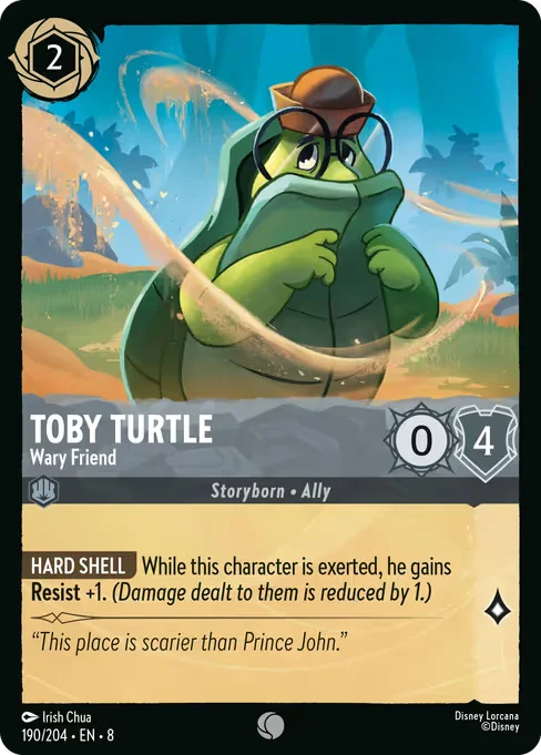 Toby Turtle - Wary Friend