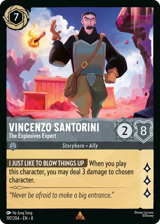 Vincenzo Santorini - The Explosives Expert