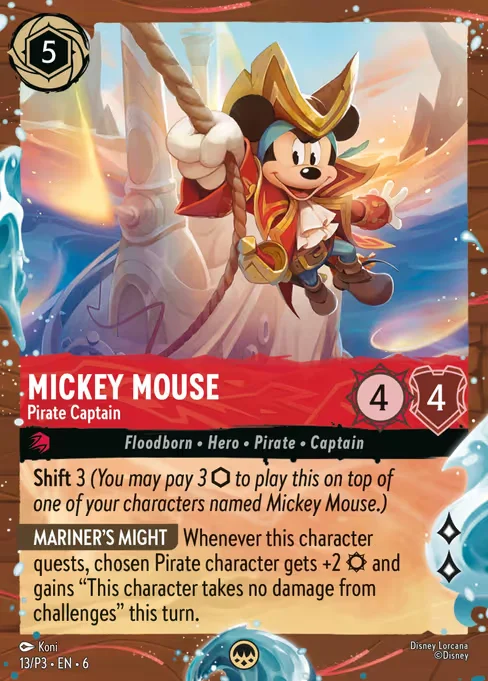 Mickey Mouse - Pirate Captain