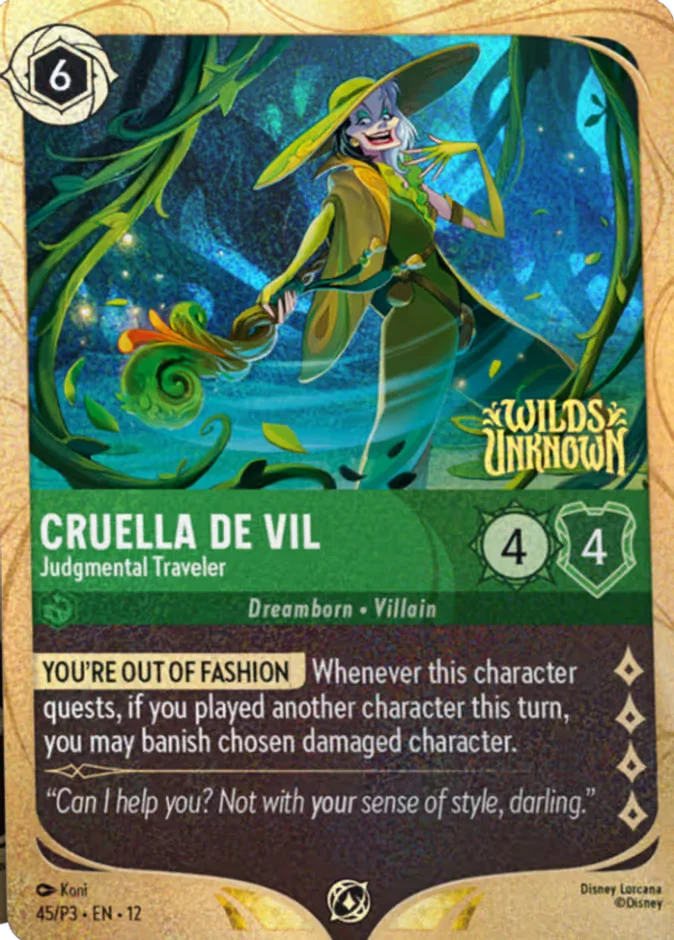 Cruella De Vil - Judgmental Traveler