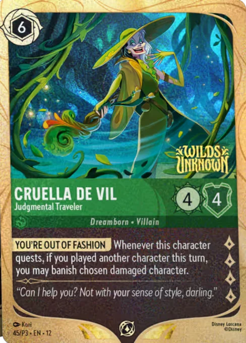 Cruella De Vil - Judgmental Traveler