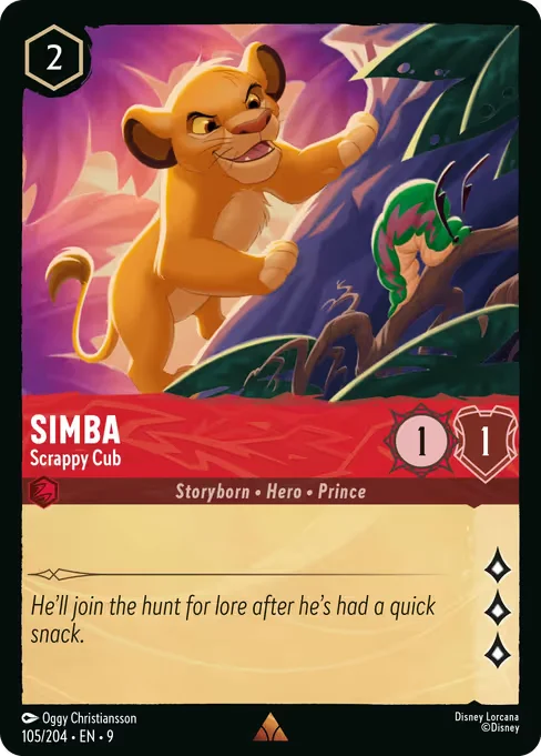 Simba - Scrappy Cub