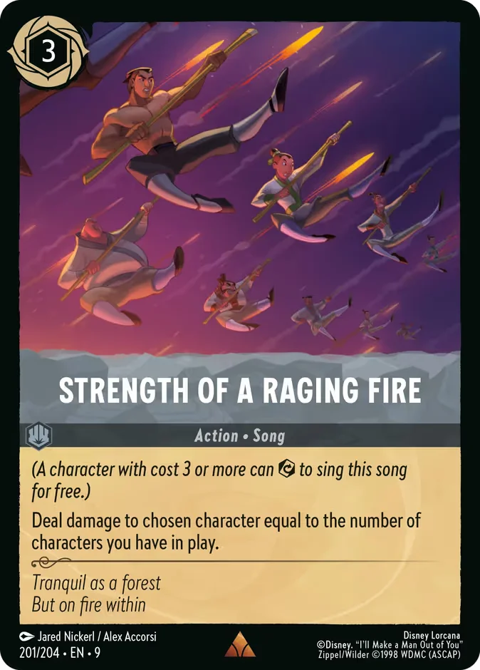 Strength of a Raging Fire