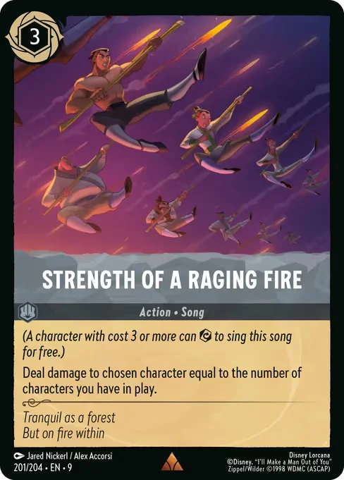 Strength of a Raging Fire