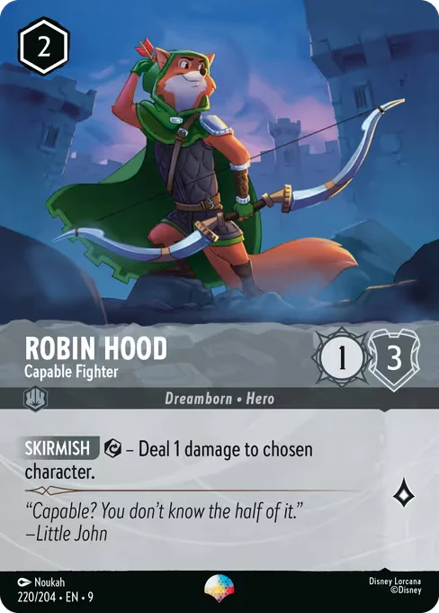 Robin Hood - Capable Fighter