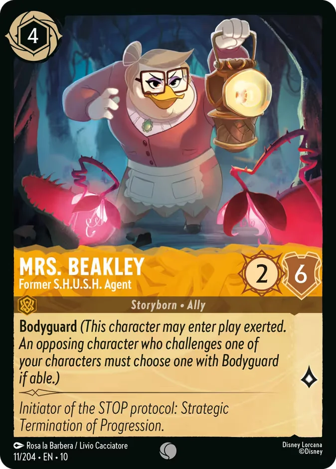 Mrs. Beakley - Former S.H.U.S.H. Agent