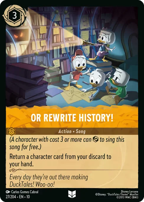 Or Rewrite History!