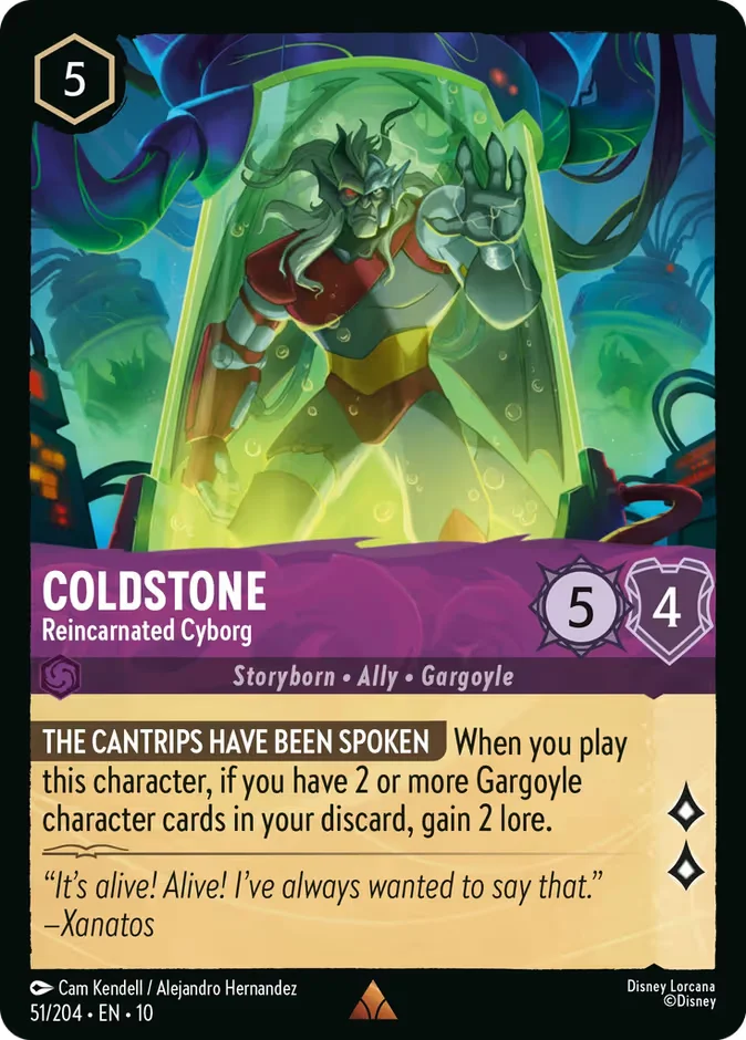 Coldstone - Reincarnated Cyborg