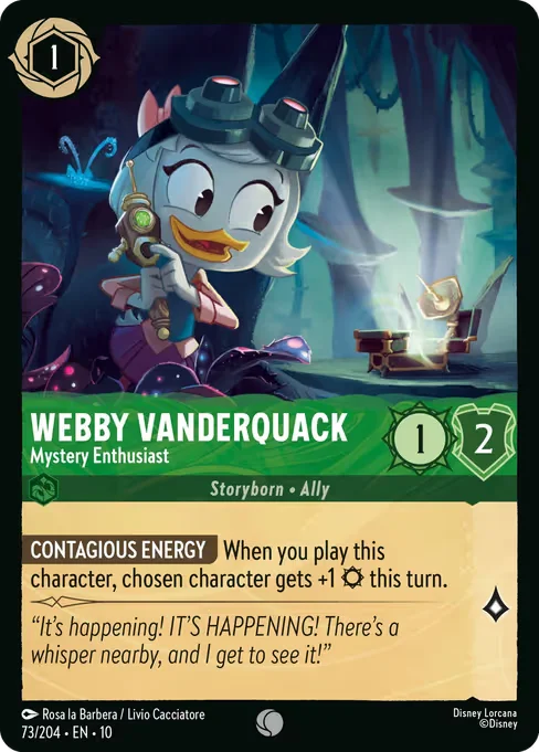 Webby Vanderquack - Mystery Enthusiast