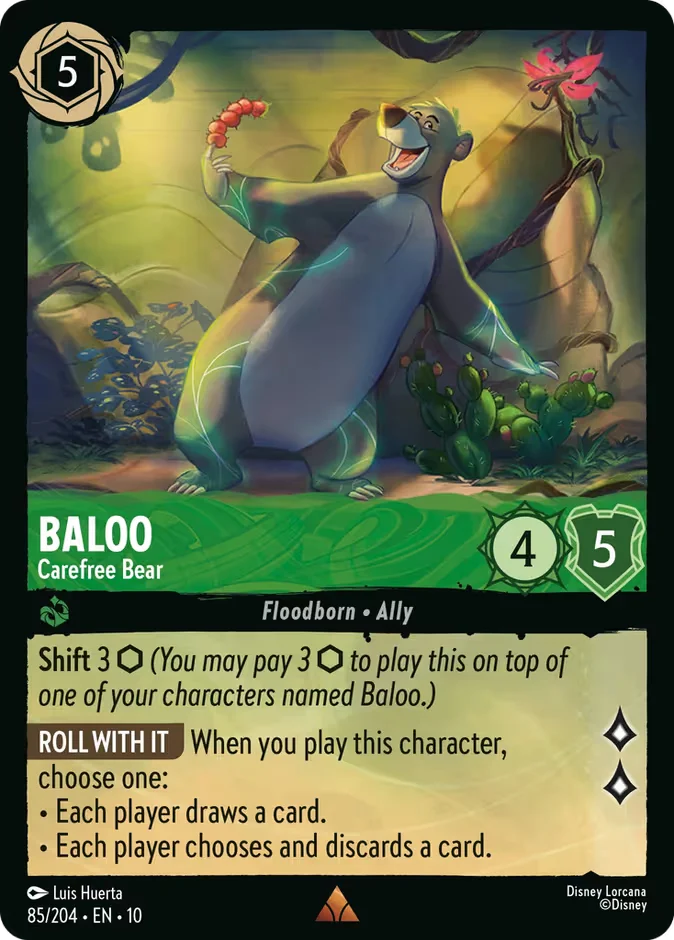 Baloo - Carefree Bear
