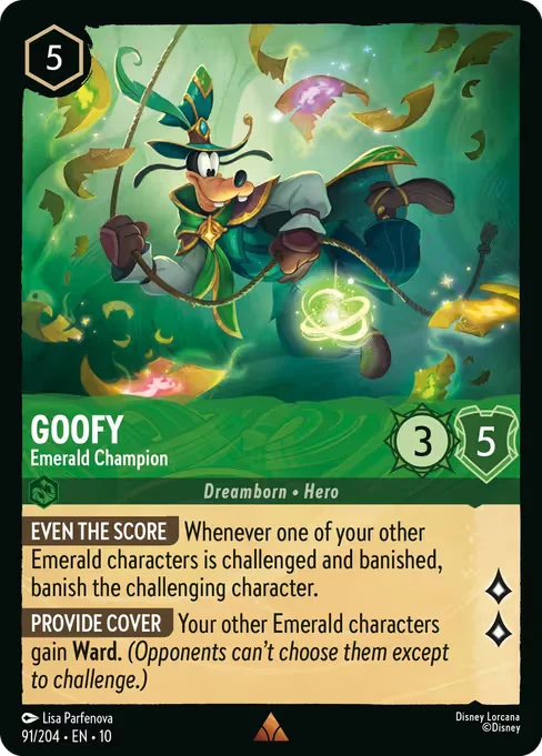 Goofy - Emerald Champion