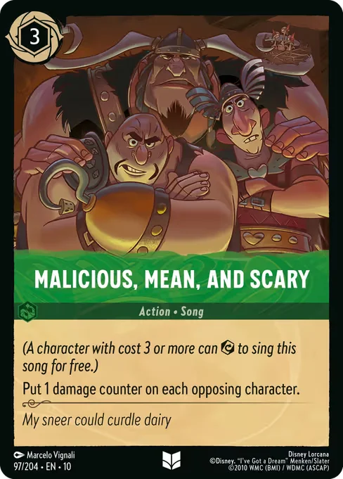 Malicious, Mean, and Scary