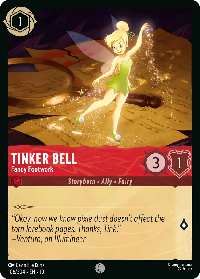 Tinker Bell - Fancy Footwork