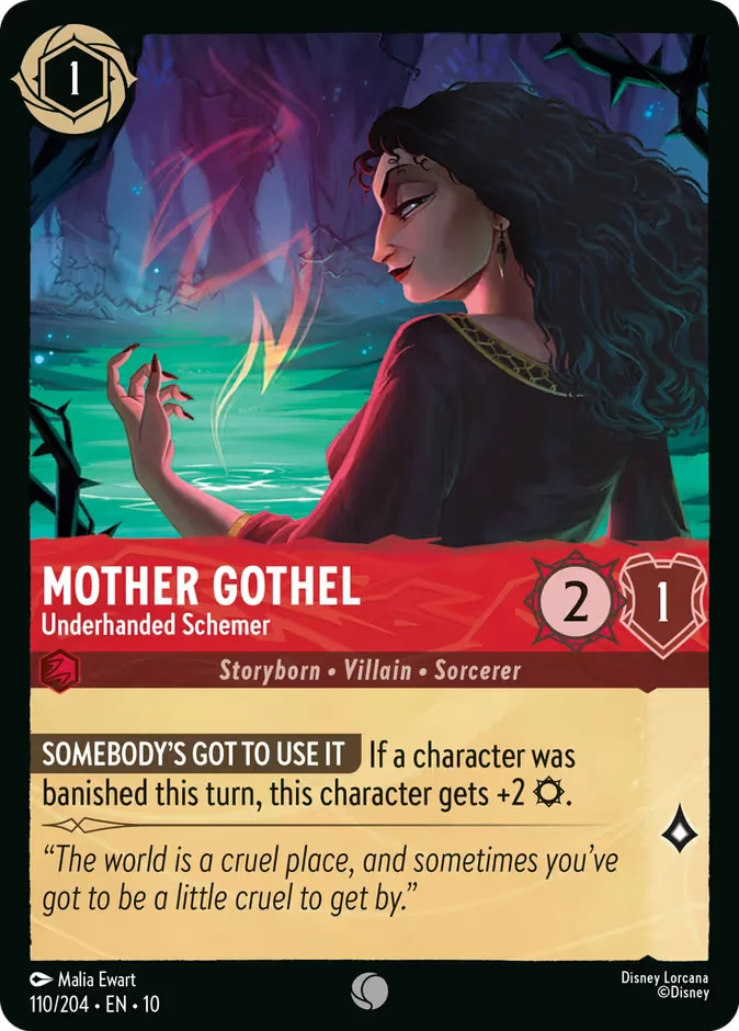 Mother Gothel - Underhanded Schemer