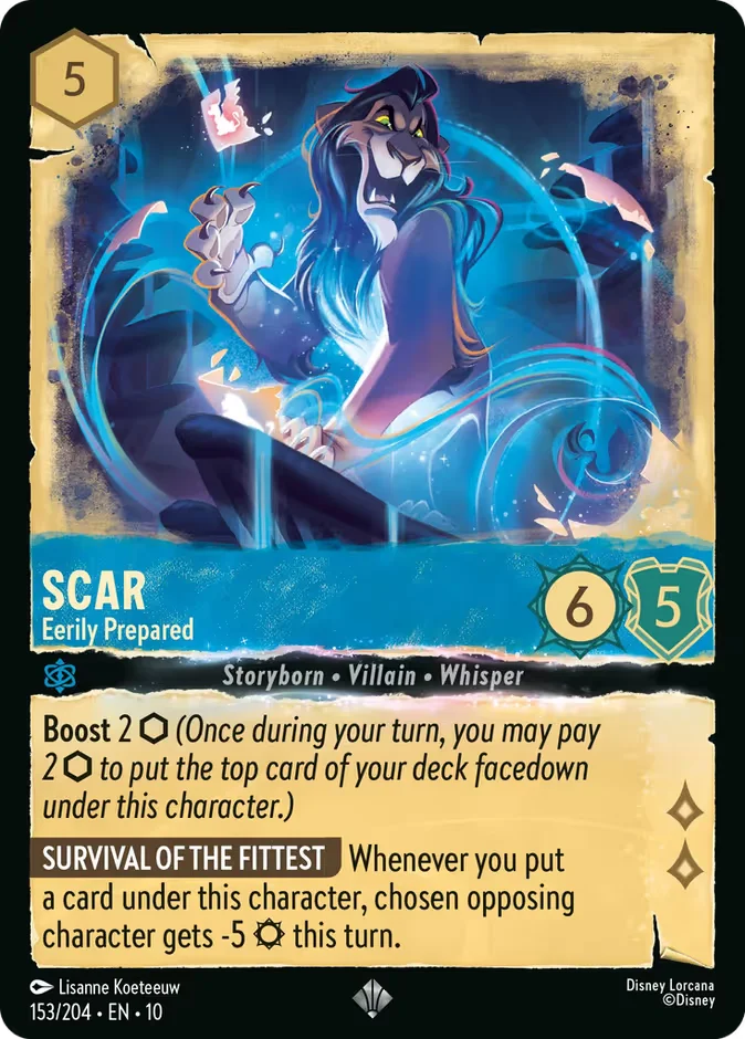 Scar - Eerily Prepared