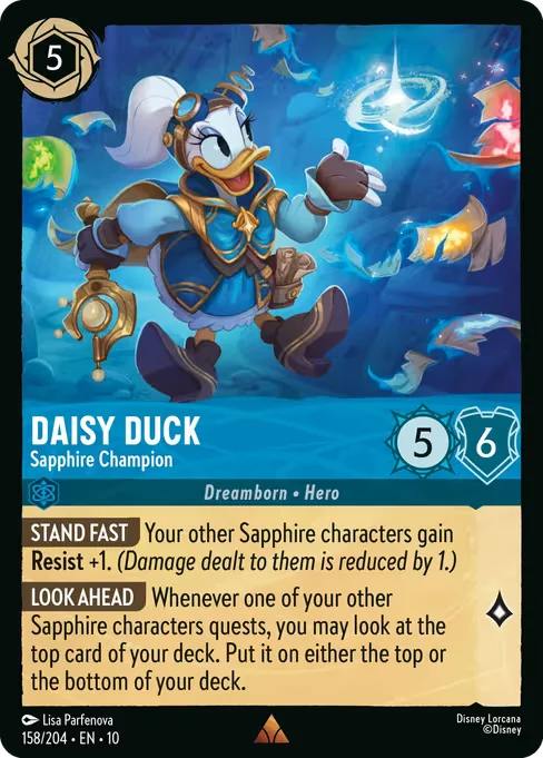 Daisy Duck - Sapphire Champion