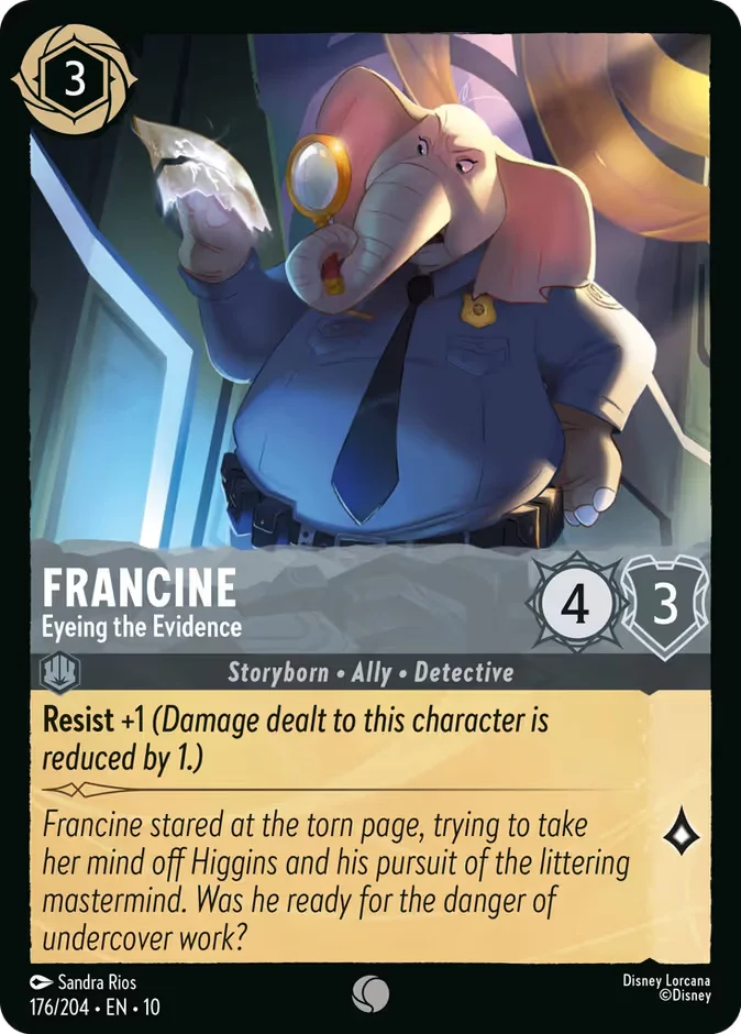 Francine - Eyeing the Evidence