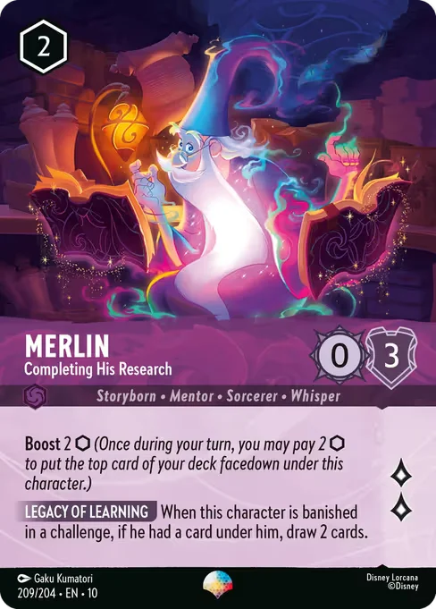 Merlin - Completing His Research