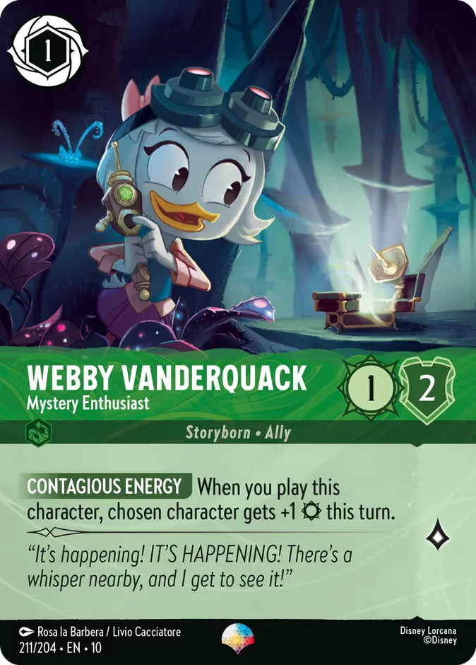 Webby Vanderquack - Mystery Enthusiast