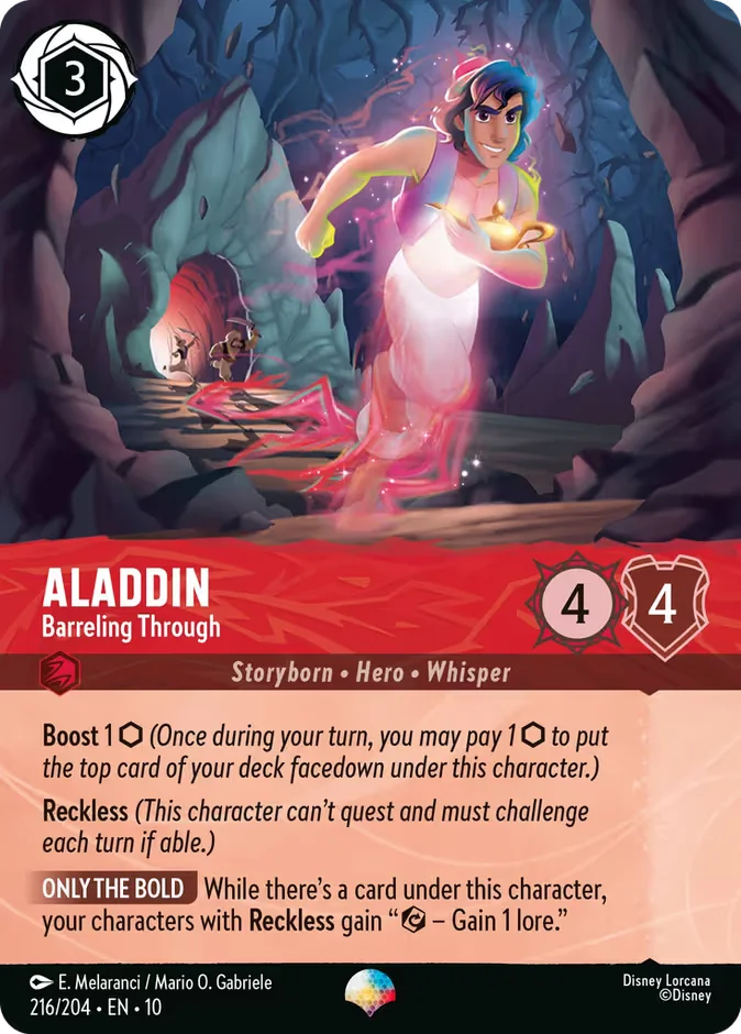 Aladdin - Barreling Through