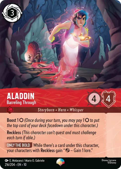 Aladdin - Barreling Through
