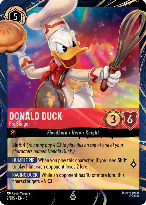 Donald Duck - Pie Slinger