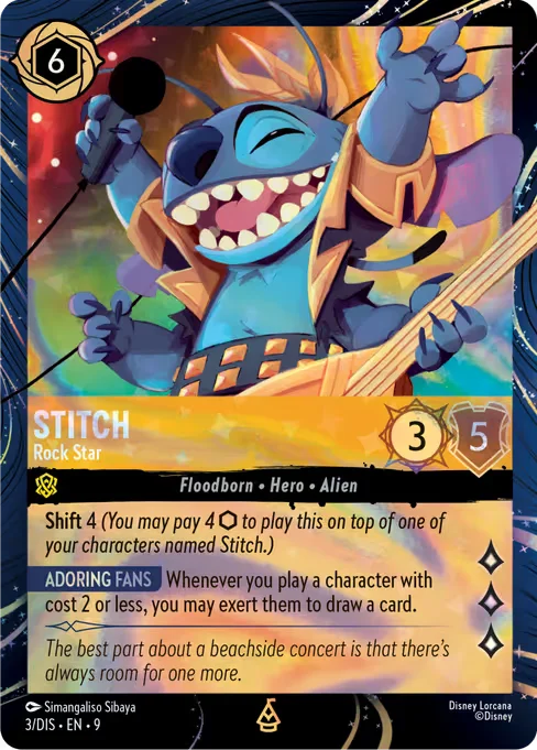 Stitch - Rock Star