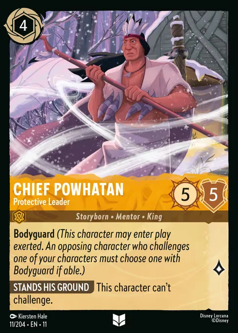 Chief Powhatan - Protective Leader