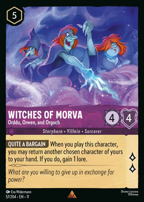 Witches of Morva - Orddu, Orwen, and Orgoch