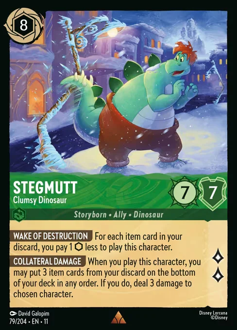 Stegmutt - Clumsy Dinosaur