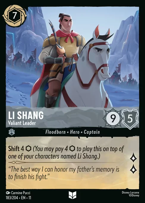 Li Shang - Valiant Leader