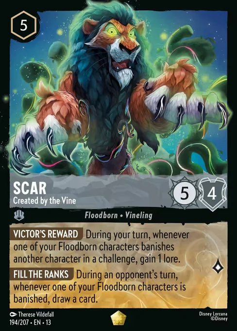 Scar - Created by the Vine