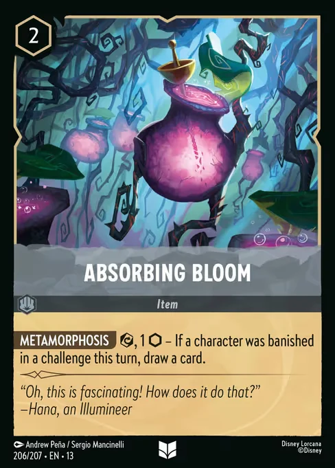 Absorbing Bloom