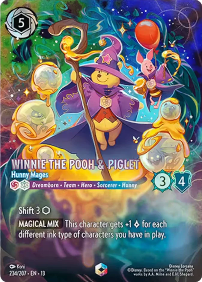 Winnie the Pooh & Piglet - Hunny Mages
